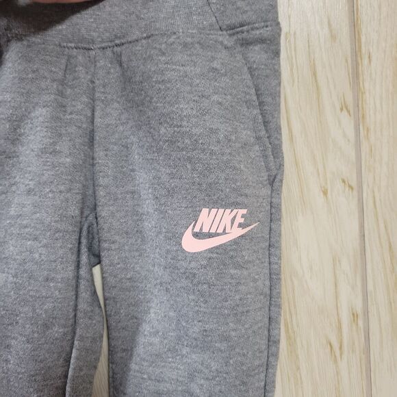 Nike Gray Jogger Pants 1-2Yrs - Picture 2 of 3